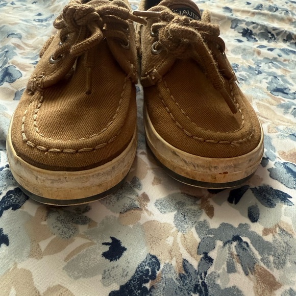 Nautica Brown Moccasins Nautical Design - Picture 3 of 9